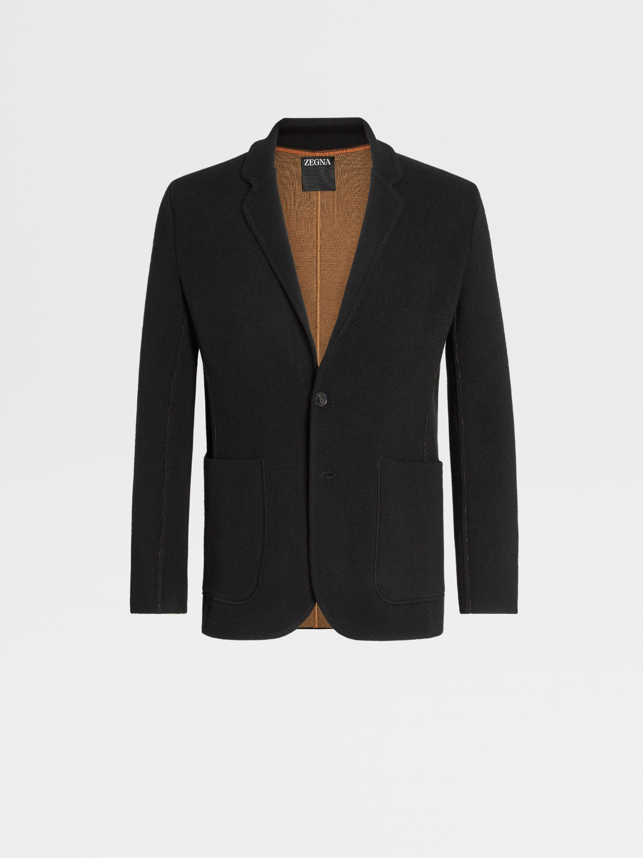 Black Cashmere and Wool Jacket